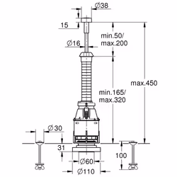 GROHE 37497PI0 pièce et accessoire de drain