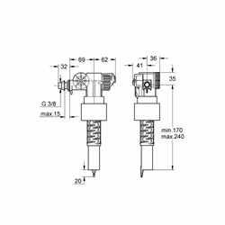 GROHE 37502000 raccord et pièce de robinetterie Chrome