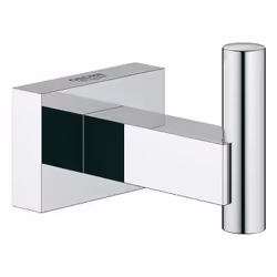 GROHE Essentials Cube, Intérieure, Crochet pour serviette, Chrome, Métal, Rectangle