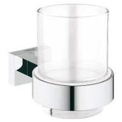 GROHE Essentials Cube Verre Rond Unique Monté au mur