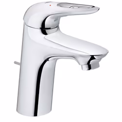 GROHE Eurostyle, Robinet de salle de bain, Poignées de levier, Métal, 1/2", Chrome