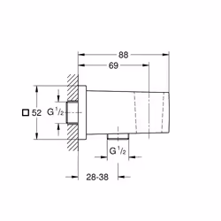 GROHE Euphoria Cube Chrome - Vue supplémentaire 4