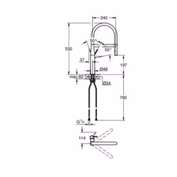 GROHE 30294000 robinet Chrome