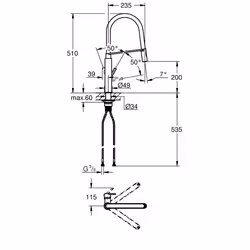 GROHE Feel Chrome