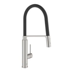 GROHE Concetto Noir, Acier inoxydable