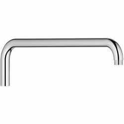 Bras de douche pour systèmes de douche matériau : métal entraxe 340 mm distance par rapport au mur 390 mm filetage de raccord ...