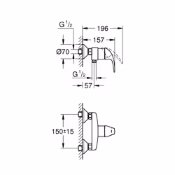 GROHE Start Curve Chrome