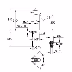 GROHE Start Loop Chrome