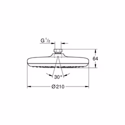 GROHE Tempesta 210 Chrome
