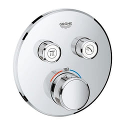 GROHE THERMOSTATIQUE POUR INSTALLATION ENCASTRÉE 2 SORTIES