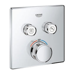 GROHE THERMOSTATIQUE POUR INSTALLATION ENCASTRÉE 2 SORTIES