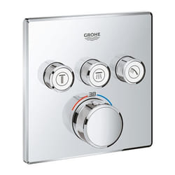 GROHE THERMOSTATIQUE POUR INSTALLATION ENCASTRÉE 3 SORTIES