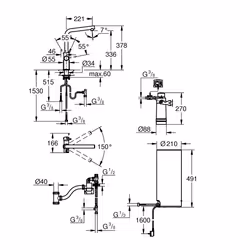 GROHE Red Duo Chrome