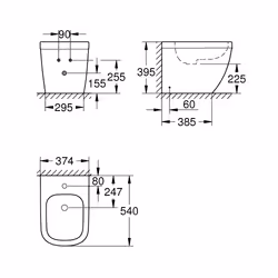 GROHE Euro Ceramic Blanc