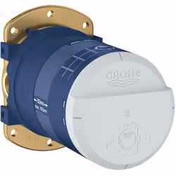 Corps d’encastrement pour douche de tête 26475 / 26477 / 26479 / 26481 2 entrées, 1/2" profondeur d’installation 75 à 105 mm  ...
