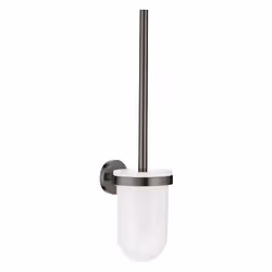 GROHE 40374A01, Support et brosse pour toilettes, Graphite, Blanc, Métal, Métal, 1 pièce(s)