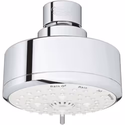 Douche de tête Tempesta Cosmopolitan 100 4 types de jets : Massage, Jet, Rain, GROHE Rain O 2 raccord à rotule avec angle de  ...