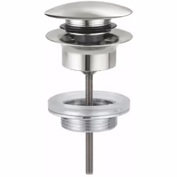 Bonde de vidage push open capot amovible verrouillable GROHE StarLight finition chromée