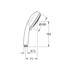 GROHE Tempesta Cosmopolitan 100 Chrome