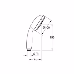 GROHE Tempesta 100 Chrome