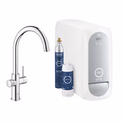 GROHE 31455001, Standard, Chrome, Poignées de levier, Unique, Type C, Vitrocéramique
