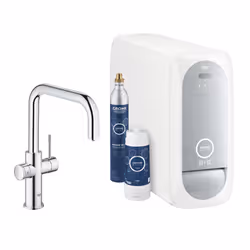 GROHE 31456001, Standard, Chrome, Poignées de levier, Unique, Type U, Vitrocéramique