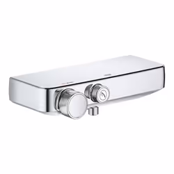 GROHE 34719000, Chrome, Mur, Vannes rotatives, 38 °C, Bas