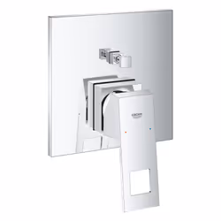 GROHE Eurocube, Robinet de salle de bain, Poignées de levier, Chrome