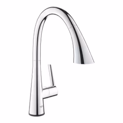 GROHE Zedra Touch, Vers le haut, Chrome, Numérique, Unique, 1/2", Electrovanne