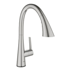 GROHE Zedra Touch Acier inoxydable