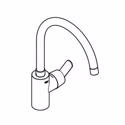 GROHE 31494001, Robinet de salle de bain