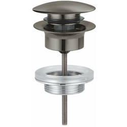 Garnitures de vidage - Bonde de vidage, Hard Graphite brossé 65807AL0 - Grohe