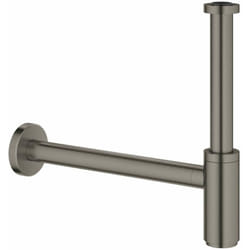 Grohe - Lavabo siphon 5/4 DN32 brossé Hard Graphite laiton (28912AL0)
