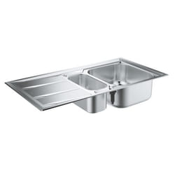 GROHE 31569SD0 lavabo de salle de bain Acier inoxydable