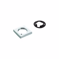 GROHE Rosette 48421 carrée pour les batteries de lavabo sans barre chromée. Marque : GROHE. Marque : GROHE. Marque : GROHE