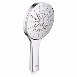 GROHE Rainshower SmartActive 130, Pommeau de douche, Chrome, Mur, 9,5 l/min