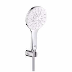 GROHE 26581LS0, Pommeau de douche, Blanc, Chrome, Silicone, Mur, 9,5 l/min, Allemagne