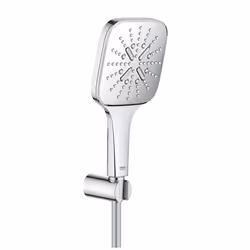 GROHE 26589000, Pommeau de douche, Chrome, Chrome, Mur, 9,5 l/min, Allemagne