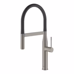 GROHE Essence Noir, Acier brossé, Graphite