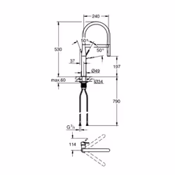 GROHE Essence Noir, Or