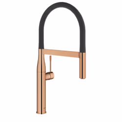 GROHE Essence, Standard, Noir, Bronze, Poignées de levier, Unique, 1/2", Type U