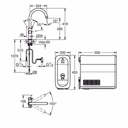 GROHE Blue Home Graphite
