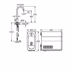 GROHE Blue Home Or rose - Vue supplémentaire 3