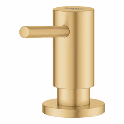 GROHE 40535GN0 Distributeur de savon 0,5 L Acier brossé, Or