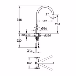 GROHE Atrio Chrome