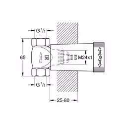GROHE Grohtherm 3000 Cosmopolitan