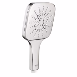 GROHE RSH 130 SmartActive, Pommeau de douche, Acier, Mur, 9,5 l/min, 130 mm