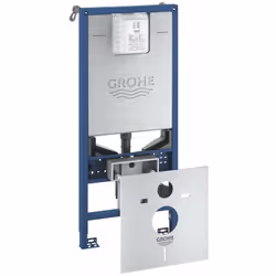 Module Rapid SLX pour WC suspendu avec réservoir de chasse d’eau GD 2 avec supports muraux et isolation acoustique prêt pour  ...