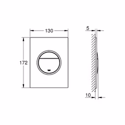 GROHE Nova Cosmopolitan taille S Graphite
