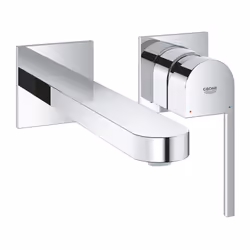 GROHE Plus, Chrome, Métal, Mur, Poignées de levier